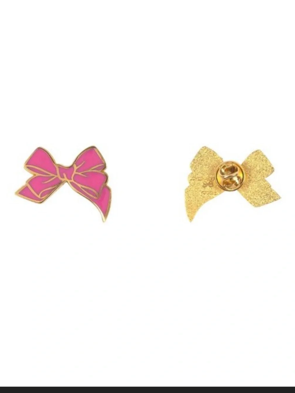 NWT LoveShackFancy x Target - Yoobi 4pk Enamel Pins Bows